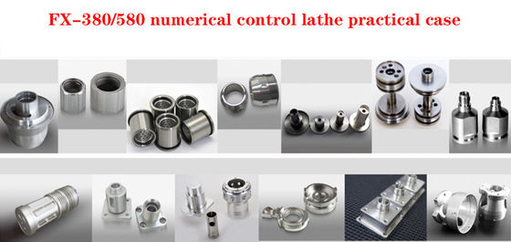 เครื่อง lathes CNC สําหรับการตัดหนักที่มี Servo Programmable Tailseat และ spindle มอเตอร์