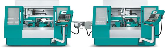 เครื่องบด CNC กระบอกที่มีเครื่องให้อาหารหุ่นยนต์และความอดทนที่เข้มงวด